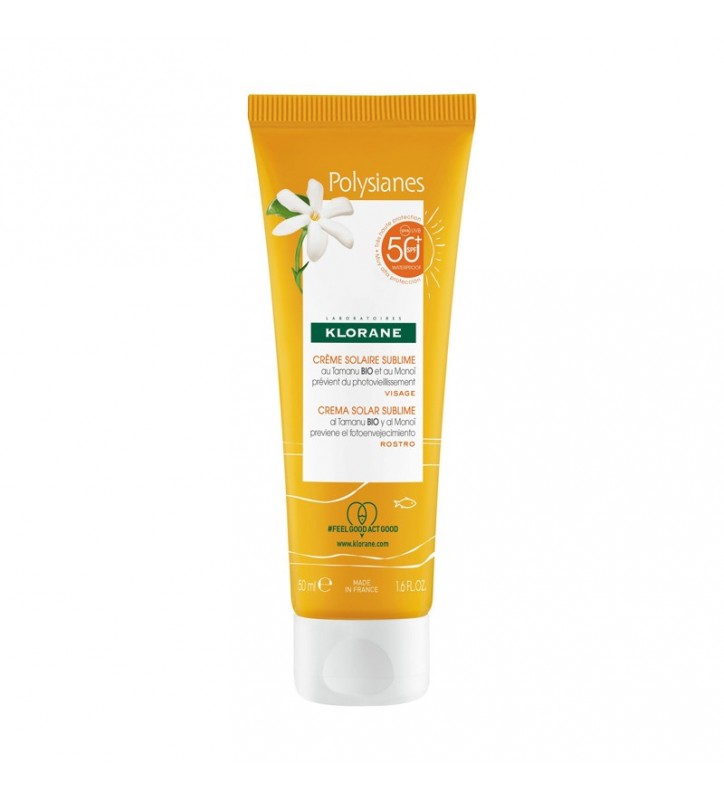 KLORANE PLYSIANES CREMA SOLAR SUBLIME ROSTRO 50SPF 50ML