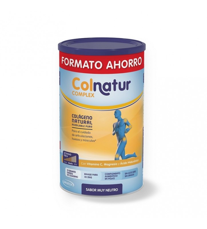 COLNATUR COMPLEX COLAGENO NATURAL SABOR MUY NEUTRO 495 GR