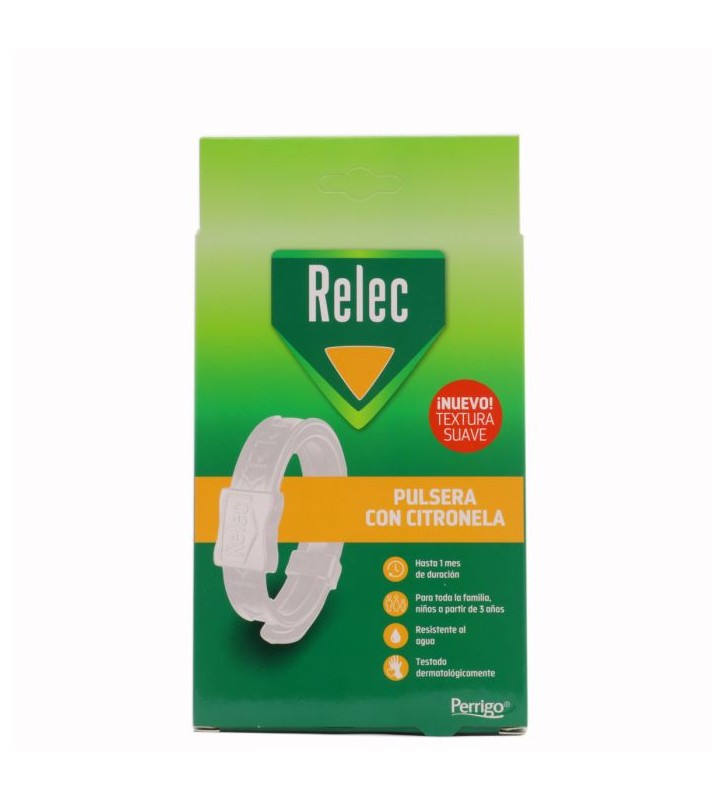 RELEC PULSERA CON CITRONELA BLANCA