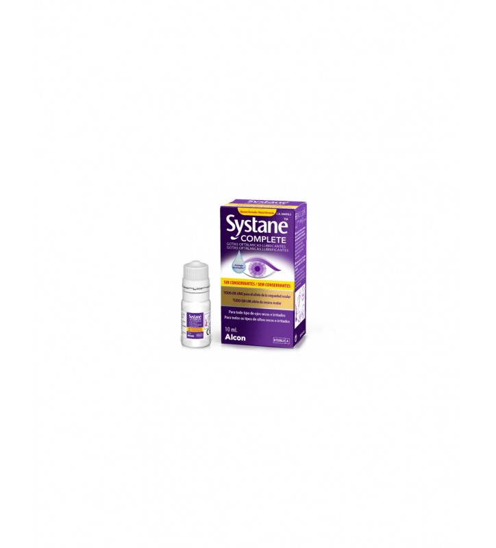 SYSTANE COMPLETE GOTAS OFTALMICAS LUBRICANTES 10ML