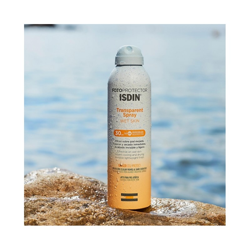 ISDIN FOTOPROTECTOR WET SKIN TRANSP SPRAY SPF30 250 ML