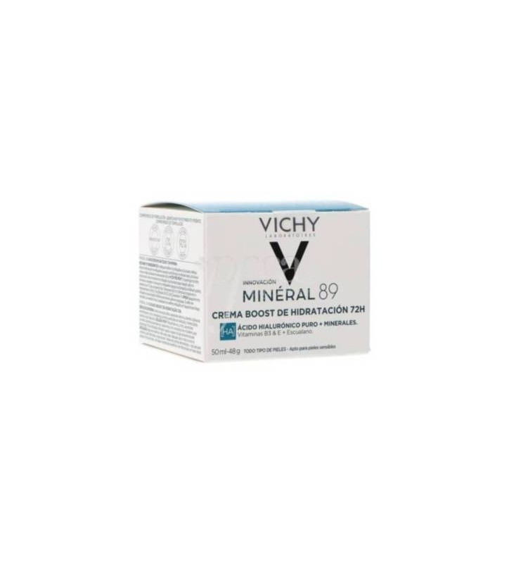 VICHY MINERAL 89 CREMA BOOST HIDRATACION 72H TODAS PIELES 50