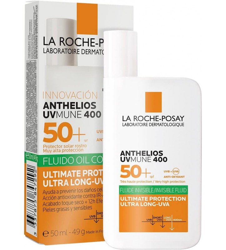 ANTHELIOS UVMUNE 400 SPF 50+ FLUIDO OIL CONTROL 50 ML