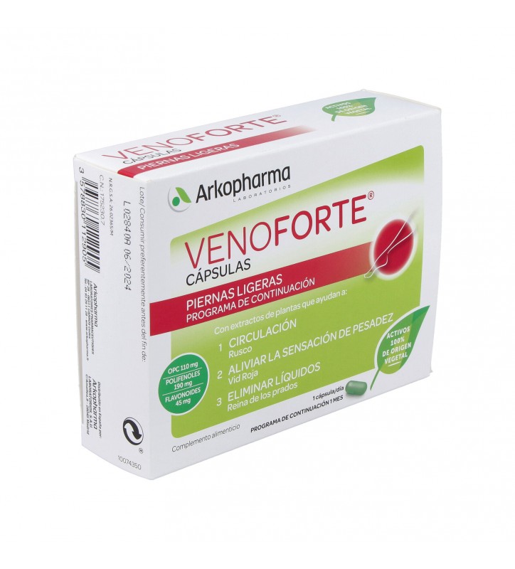 VENOFORTE - 30 CAPSULAS