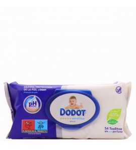 DODOT TOALLITAS SENSITIVE 54U