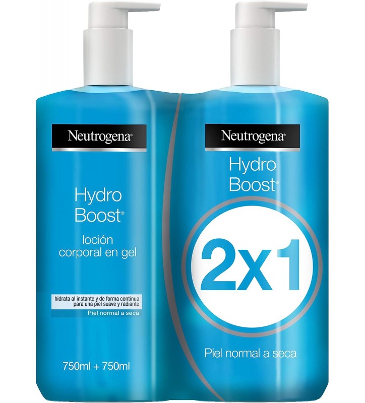 NEUTROGENA HYDRO BOOST PIEL NORMAL/SECA 750+750 ML