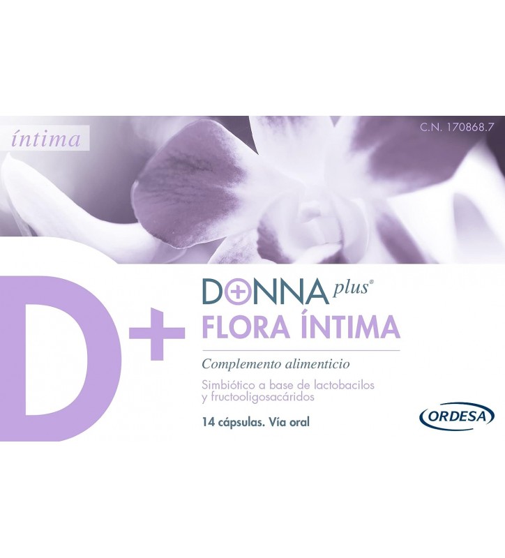 DONNA PLUS FLORA INTIMA COMP ALIMENTICIO 14 CAPS