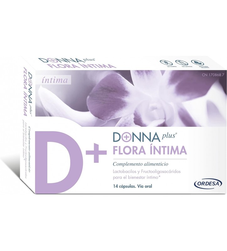 DONNA PLUS FLORA INTIMA COMP ALIMENTICIO 14 CAPS