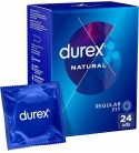 DUREX NATURAL REGULAR FIT 24 UNIDADES