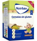 NUTRIBEN PAPILLA CEREALES SIN GLUTEN 4 MESES 600GR