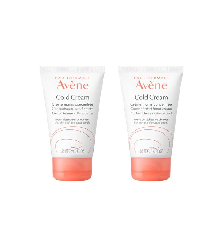 AVENE COLD CREAM, CREMA DE MANOS CONCENTRADA 24H NUTRICION,