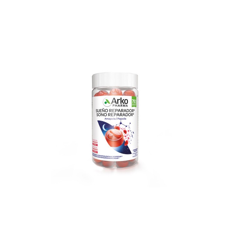 ARKOGUMMIES SUEÑO REPARADOR AMAPOLA 60 CARAMELOS