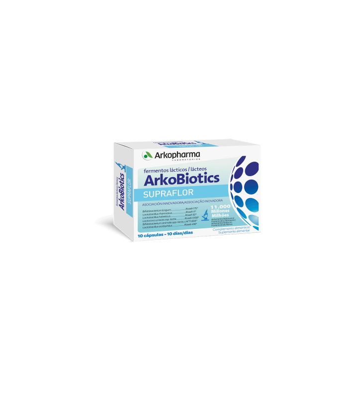 ARKOBIOTICS SUPRAFLOR 10 CAPSULAS