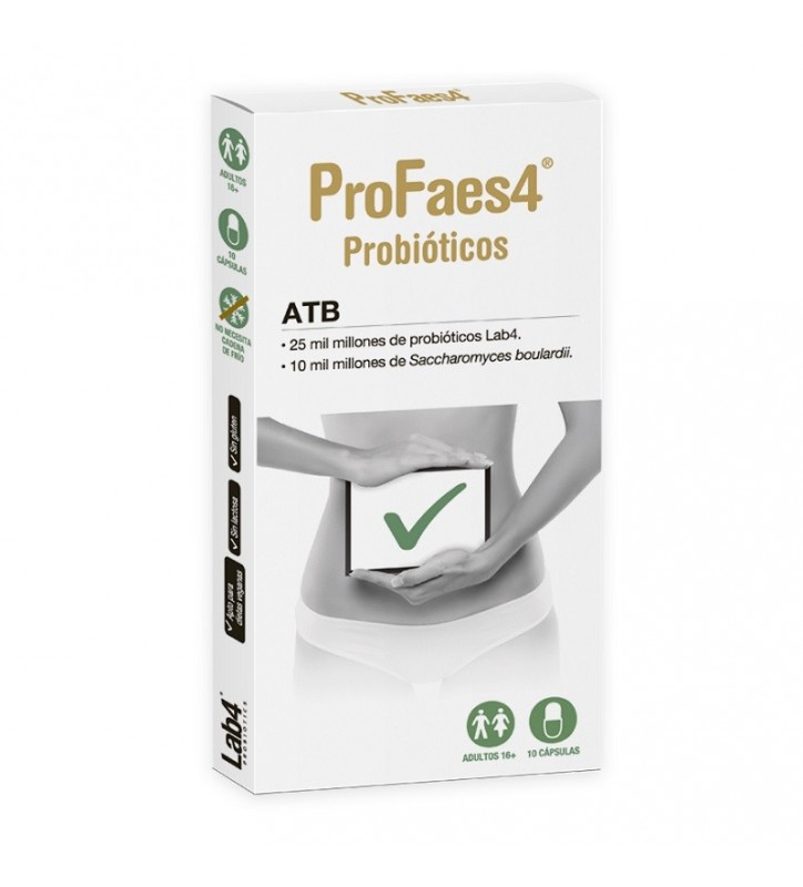 PROFAES4 PROBIOTICOS ATB 10 CAPSULAS