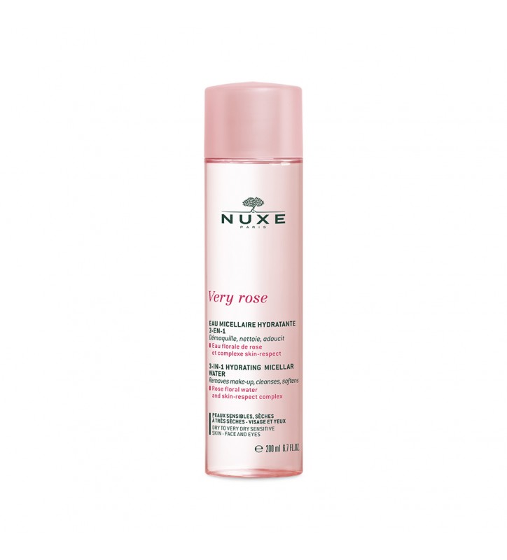 NUXE VERY ROSE EAU MICELLAIRE APAISANTE 3EN1 200ML