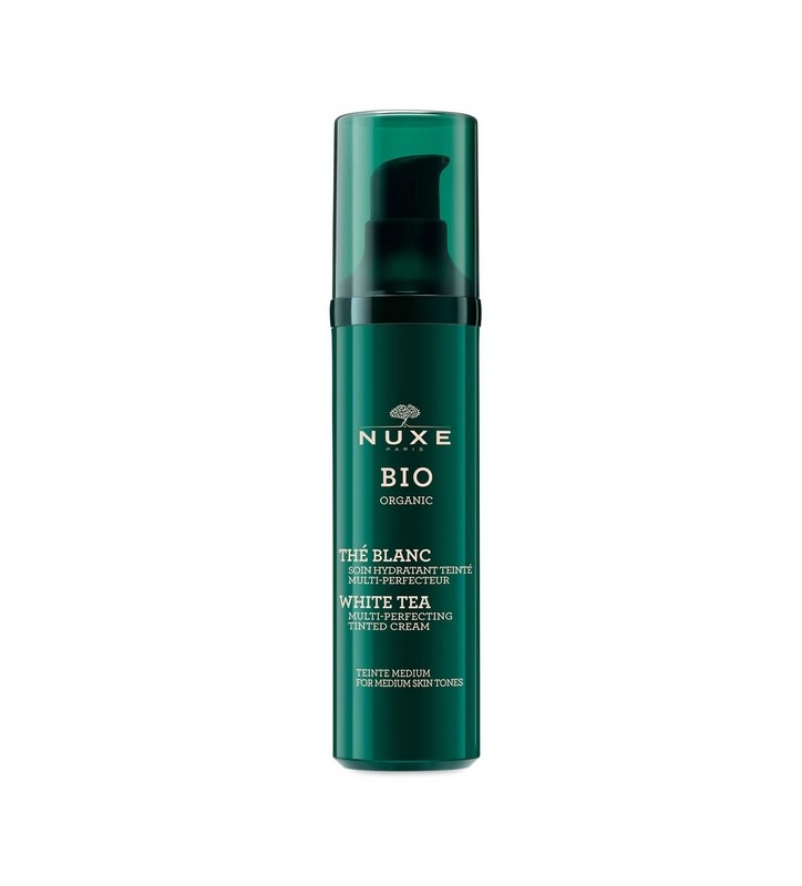 NUXE BIO ORGANIC TE BLANCO HIDRATANTE CON TINTE MEDIO 50ML