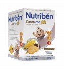 NUTRIBEN PAPILLA CACAO CON GALLETAS 500GR