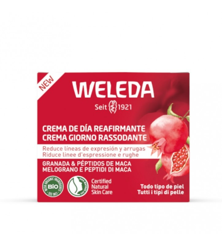 WELEDA CREMA DIA REAFIRMANTE DE GRANADA Y PEPTIDOS DE MACA