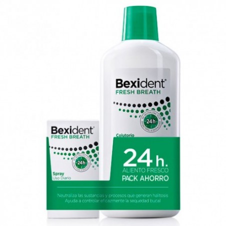 BEXIDENT FRESH BREATH PACK COLUTORIO 500ML + SPRAY 15ML