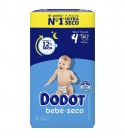 DODOT BEBE SECO TALLA 4 9-14KG  58 UDS