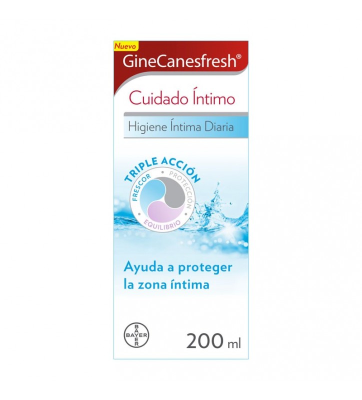 GINECANESFRESH HIGIENE INTIMA DIARIA GEL 200 ML