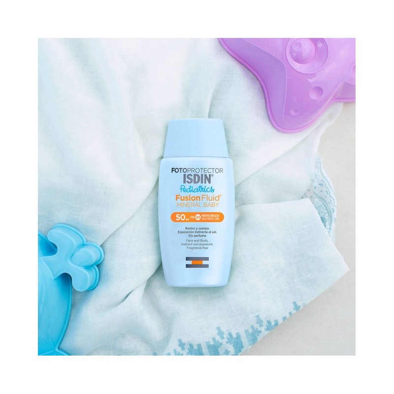 FOTOPROTECTOR ISDIN PEDIATRICS MINERAL BABY SPF50  50ML