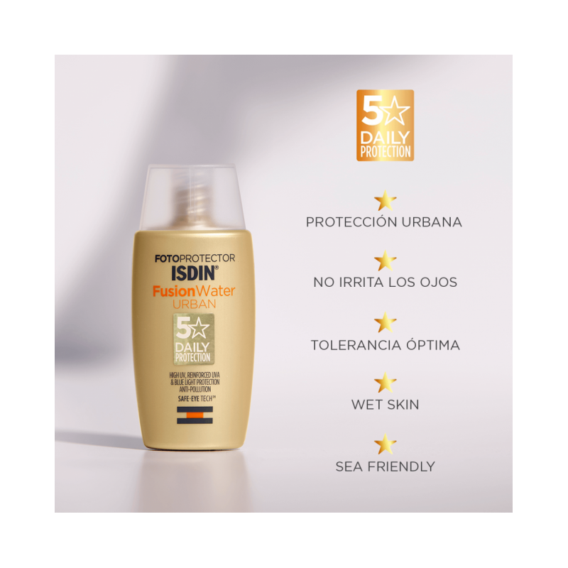 FOTOPROTECTOR ISDIN FUSION WATER URBAN SPF30 50 ML