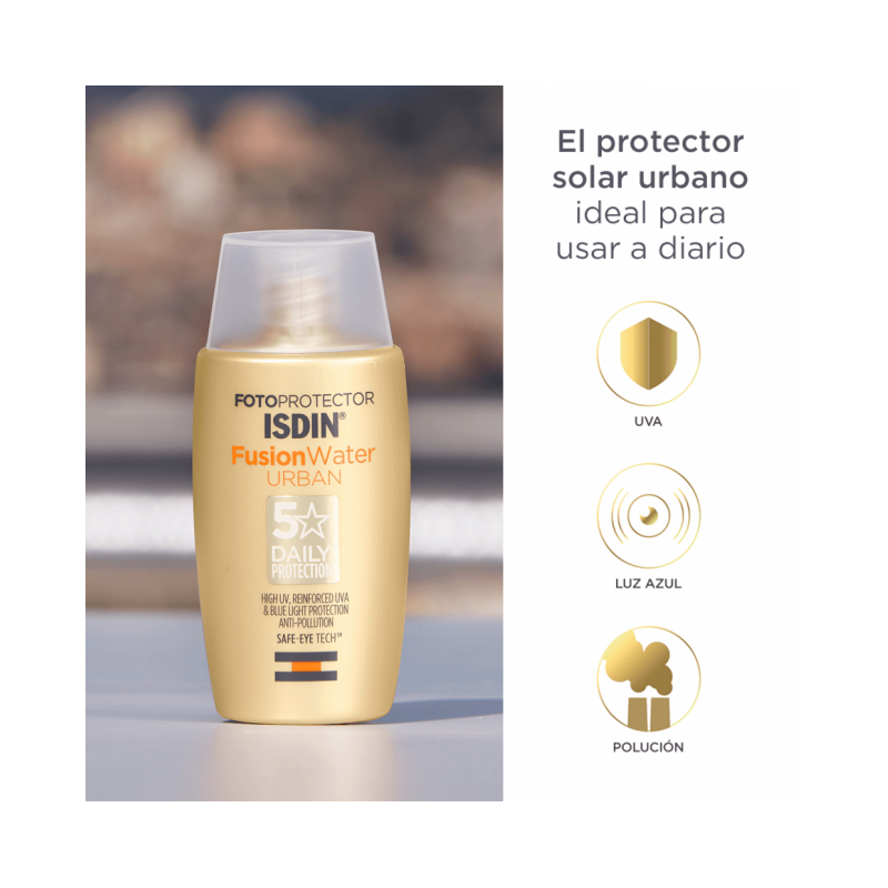 FOTOPROTECTOR ISDIN FUSION WATER URBAN SPF30 50 ML