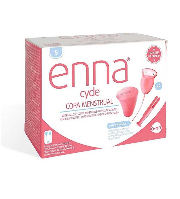 ENNA CYCLE - COPA MENSTRUAL CON APLICADOR TALLA S