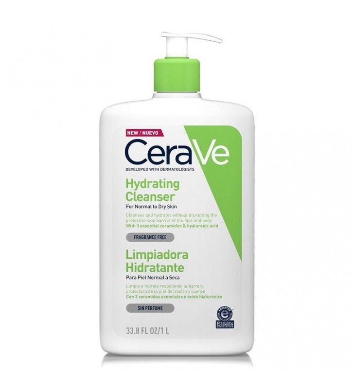 CERAVE LIMPIADORA HIDRATANTE 1L