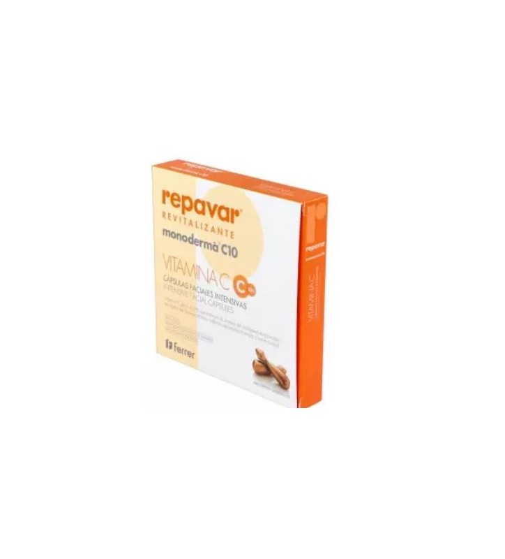 REPAVAR MONODERMA C10 VITAMINA C 28 CAPSULAS