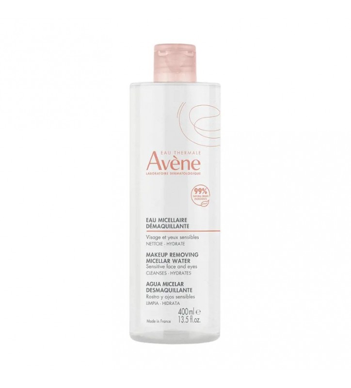 AVENE AGUA MICELAR DESMAQUILLANTE ROSTRO Y OJOS SENSIBLES 40