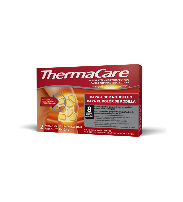 THERMACARE  DOLOR RODILLA 2 UNIDADES