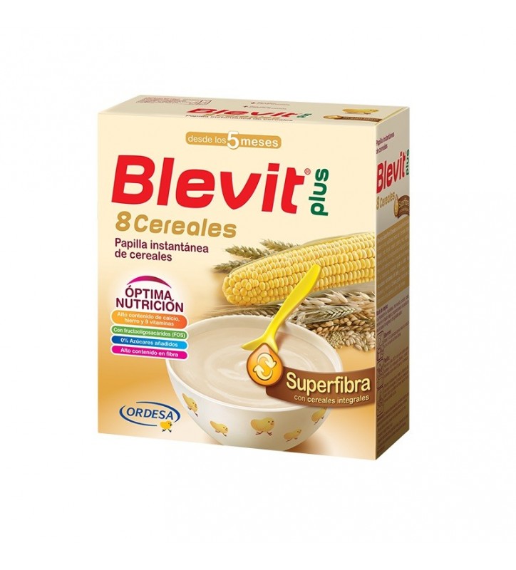 BLEVIT PLUS SUPERFIBRA 8 CEREALES 600GR