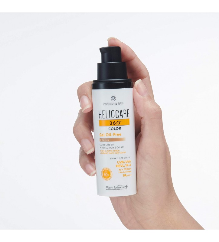 HELIOCARE 360º COLOR GEL OIL FREE BRONZE SPF50 50ML