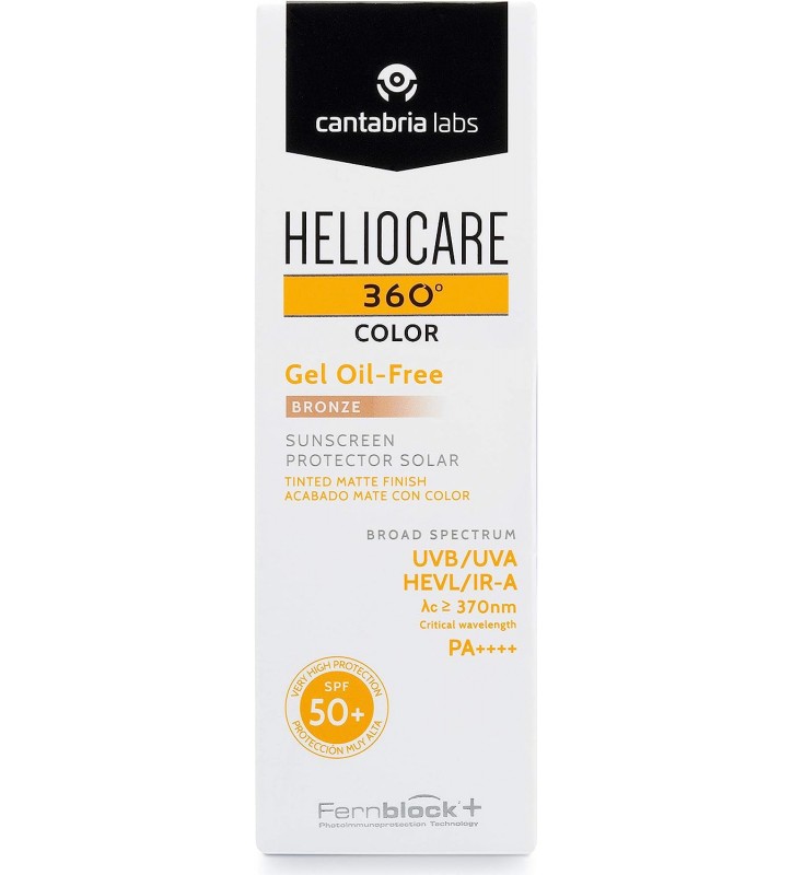 HELIOCARE 360º COLOR GEL OIL FREE BRONZE SPF50 50ML