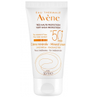 AVENE CREMA MINERAL SIN PERFUME SPF50  50ML