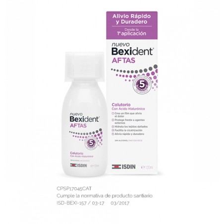 BEXIDENT AFTAS COLUTORIO 120ML