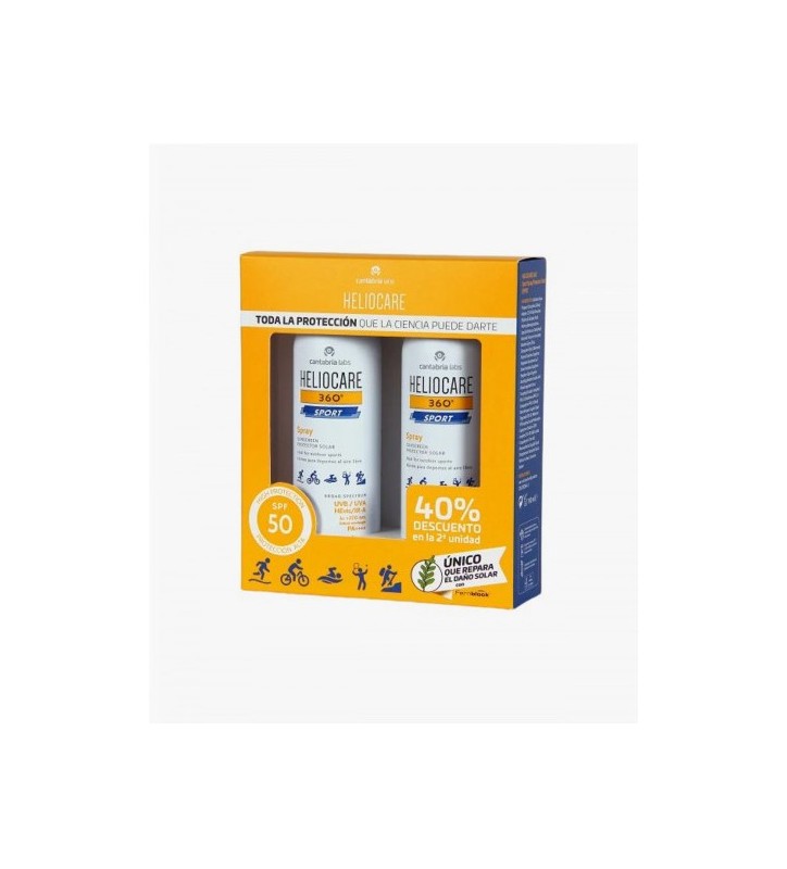 HELIOCARE SPORT 360º SPRAY SPF 50 100ML +100ML