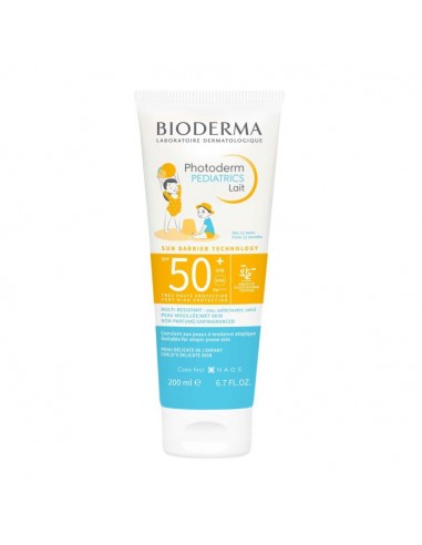 BIODERMA PHOTODERM PEDIATRICS LAIT SPF 50+ 200ML