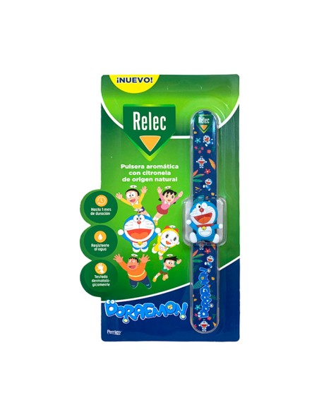 RELEC PULSERA ANTIMOSQUITOS DORAEMON