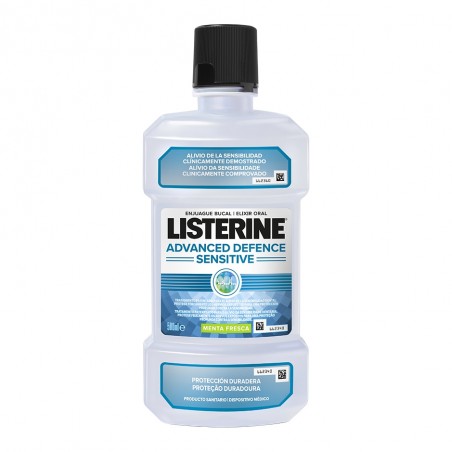 LISTERINE ADVANCED DEFENCE SENSITIVE MENTA FRESCA 500ML