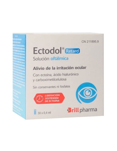 ECTODOL RETARD SOLUCION OFTALMICA 30x0,4 ML