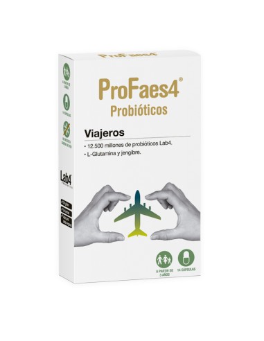 PROFAES4 PROBIOTICOS VIAJEROS 14 CAPSULAS