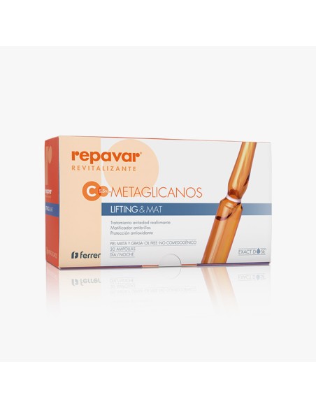 REPAVAR REVITALIZANTE LIFTING & MAT 30 AMPOLLAS