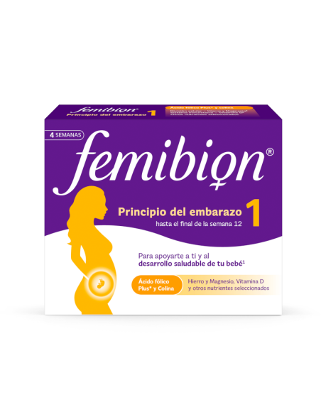 FEMIBION 1 PRINCIPIO EMBARAZO 28 COMP