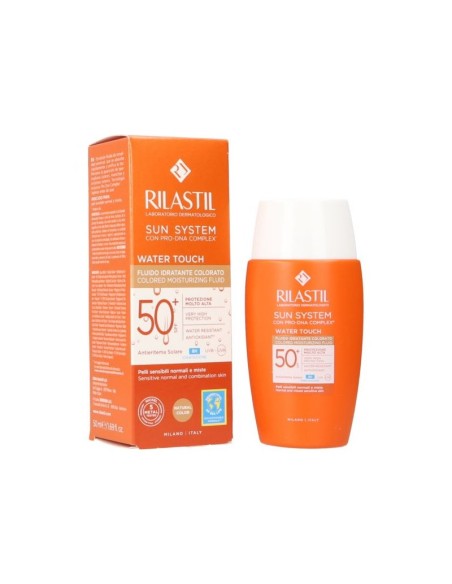 RILASTIL SUN SYSTEM WATER TOUCH FLUIDO HIDRATANTE CON COLOR