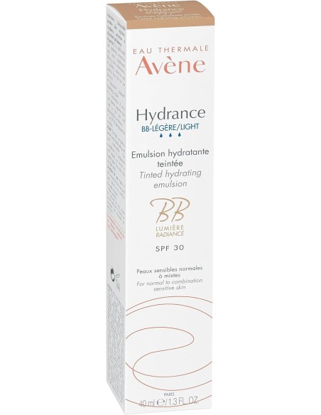 AVENE HYDRANCE BB LIGERA EMULSION HIDRATANTE COLOR SPF30 PIELES NORMALES MIXTAS 40ML