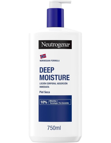 NEUTROGENA HIDRATACION PROFUNDA PIEL SECA 750ML