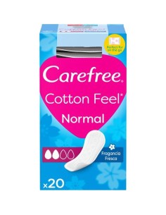 CAREFREE COTTON FEEL NORMAL...